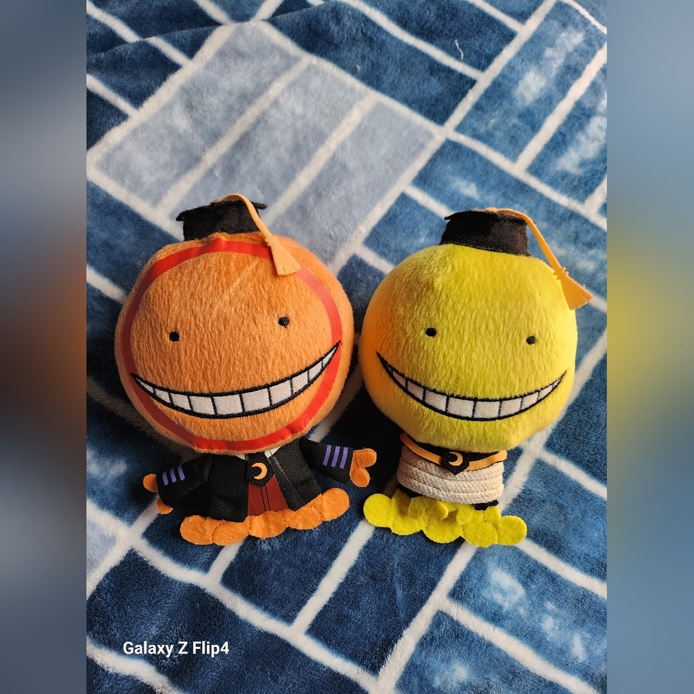 Assasination Classroom Korosensei Keychain Plush LOT